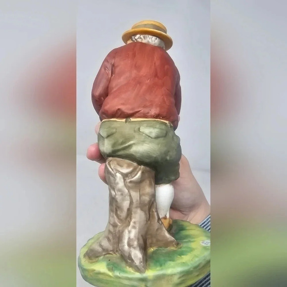 Royal Crown Arnart vintage ceramic golfer figurine breaking his club 2598 - Picture 8 of 10